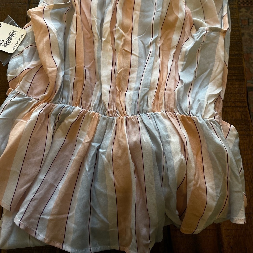 NWT Free People MacKenzie Wrap Top XS - Picture 10 of 10